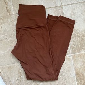 Lululemon Ribbed Align Leggings 25”